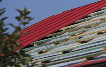 Brown Street corrugated roofing costs