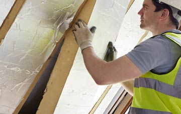 Brown Street loft insulation
